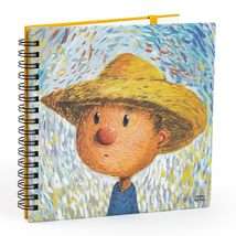Today is Art Day - Vincent van Gogh - Self Portrait with Hat - Journal - Museum  - £9.85 GBP