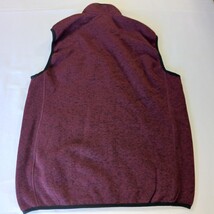 Lee Regular Fit RN#64866 Men's Sleeveless Fleece Vest In Zinfandel Red Size L image 12