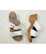 Dansko white double buckled sandal  Size 9 1/2   Euro 40 - $47.85 CAD