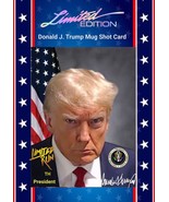 Donald Trump famous MUGSHOT as the 45th President trading card - $1,237.50