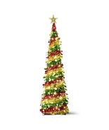 Miracleart 5FT Pop Up Christmas Tree LED Lights Tree Topper Red Green Go... - $382.05 MXN Miracleart 5FT Pop Up Christmas Tree LED Lights Tree Topper Red Green Go... - $382.05 MXN