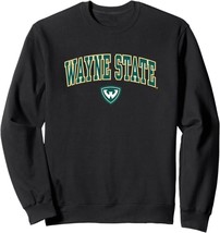 Wayne State Warriors Arch Over Officially Licensed Sweatshirt, Black size M - $22.80