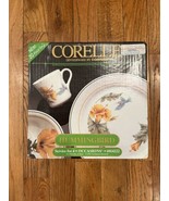 New Vintage 90s Corelle Hummingbird Dinnerware Dish Dining 20 Piece Set Lot - $175.21