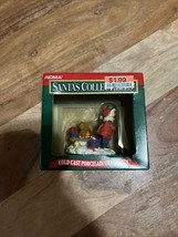 VINTAGE NOMA SANTA&#39;S COLLECTIBLES SANTA W/ CHILD COLD CAST CHRISTMAS ORN... - €9,90 EUR