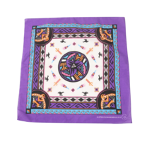 Vintage 80s Colorful Southwestern Indian All Over Print Bandana Handkerc... - $24.70