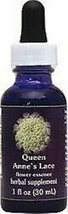 Flower Essence Services Dropper Herbal Supplements, Queen Annes Lace, 1 Ounce - £11.85 GBP