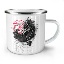 Devil Beast Bird NEW Enamel Tea Mug 10 oz | Wellcoda - £20.18 GBP