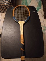 Vintage Gold Towne TOURNAMENT MODEL Tennis Wood Racket - $14.84