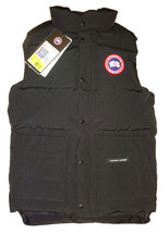 Canada Goose Power Down Vest XSmall Black Mens Vintage 2012 625 Fill YKK Zip NWT - £486.41 GBP