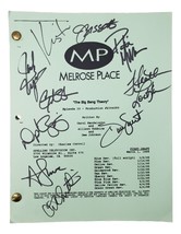 Melrose Place (10) Fonte Signé The Big Bang Theory Complet Episode Écriture JSA - £381.37 GBP
