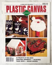 Plastic Canvas Corner Magazine Premier Issue 1989 - Vintage Leisure Arts - £5.93 GBP