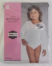 Toddler 2T 3T 4T  White Long Sleeve Bodysuit Ages 2+ Suit Yourself Costu... - $12.19