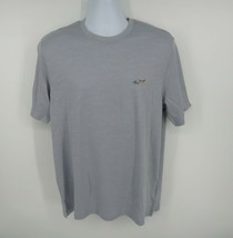 Greg Norman Mens Gray Luxury Cotton T-Shirt Size Medium - £11.83 GBP