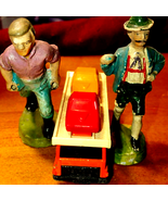 Two German figurines/truck made in England - $38.03 CAD