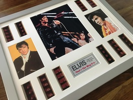  Elvis Presley That&#39;s The Way It Is XL Framed 35mm film cell presentation - £117.15 GBP