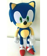 Giant Sonic the Hedgehog Toy 17&quot; tall Stuffed Soft Plush Licensed Kids T... - £23.62 GBP