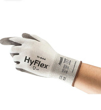 NEW Ansell 11-644 Hyflex Cut Resistant Gloves Light Gray 1 Pair Size 8 -... - £7.73 GBP