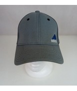 Adidas Climalite Gray With Blue &amp; White Embroidered Logo Fitted Baseball... - $17.46 CAD