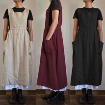 Aprons for Women with Pockets, Kitchen Dress, Apron Dress, Gifts - £22.01 GBP