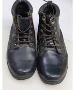 Dr. Comfort Boss Leather Ankle Boots Black 9510 Lace Up Mens 11 XY Extra... - $661.36 MXN