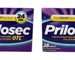Prilosec OTC Heartburn Relief and Acid Reducer 28 Tablets Pack of 2 Exp ... - £23.70 GBP
