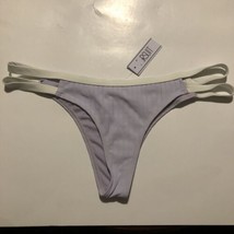 Pursuit super cheeky swimsuit bottom purple white size XL - £11.19 GBP