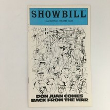 1979 Showbill Manhattan Theatre Club &#39;Don Juan Comes Back From The War&#39; ... - £26.27 GBP