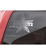  Dallas Cowboys 10" Chrome Vinyl Car Truck Decal Window Sticker  - $21.57