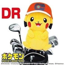 Pokemon Pikachu Golf Head Cover for Driver Headcover DR 460CC CAP - £60.04 GBP