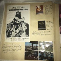 Vintage 1960’s Scrapbook / Album (1967-68) Matches, Airline Tickets, Pos... - £55.58 GBP