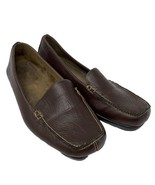 A2 StitchNTurn Women&#39;s Leather Loafers Brown Size 7 - $357.24 MXN