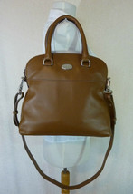 NWT FURLA Sandalo Brown Pebbled Leather Victoria Handbag/Xbody - $498 - £259.43 GBP