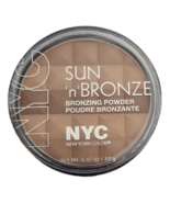 NYC New York Color Wheel Mosaic Face Powder 707 Fire Island Tan NEW Sealed - $39.55