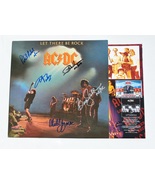 AC/DC Signed Vinyl Album X5 – Let There Be Rock - Angus Young, Malcolm Y... - £1,012.64 GBP