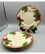 Plates Franciscan Apple Pattern 3 Desert  BB Plates  6.5&quot; Late 1960 Made... - £11.73 GBP