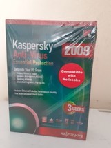 Kaspersky Anti Virus 2009 3 User Anti Virus Software - $8.44