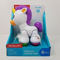 Fisher-Price Unicorn Clicker Pal Toy Ages 6+ Months - $8.87