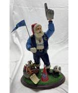 Danbury Mint Tennessee Titans Santa Claus Figurine NFL 2001 Great Condition - £93.32 GBP