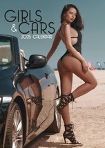 Girls &amp; Cars A3 Calendar 2025 - Month To View - Wirobound. - £11.93 GBP