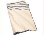 Ralph Lauren Waltham Stripe Indigo Cottage King Blanket Navy Cream $430 - $182.35