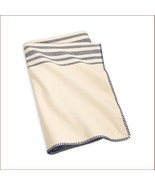 Ralph Lauren Waltham Stripe Indigo Cottage King Blanket Navy Cream $430 - £146.65 GBP
