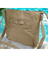 IVORY WOMEN MEDIUM COWHIDE LEATHER CROSS BODY SHOULDER BAG HANDBAG PURSE... - $32.71