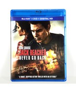 Jack Reacher: Never Go Back (Blu-ray, 2016, Inc Digital Copy) Like New ! - $9.48