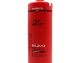 Wella Invigo Brilliance Color Protection Shampoo Coarse Hair 33.8 oz - £20.74 GBP
