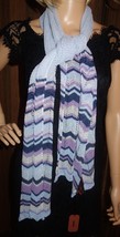 Missoni Italy Knit Scarf Multi New - $104.56