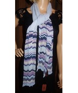 MISSONI Italy KNIT SCARF MULTI new - £182.52 GBP