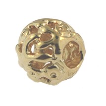 Authentic Trollbeads 18K Gold 21266 Unity, Gold RETIRED - £332.15 GBP