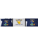 Vintage 90s Pokemon Shirts Lot (Ash Pikachu Charmander T Shirt Youth L Nintendo) - $100.00