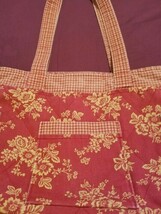 A &quot;Joy Gorelikow&#39;s&#39;&quot; Original ~ Burgundy &amp; Cream Colored ~ Floral Design... - $20.00