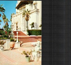 Vintage 3.5x5.5 Postcard W. R. Hearst Estate Terraces encircle La Casa Grande - £2.32 GBP